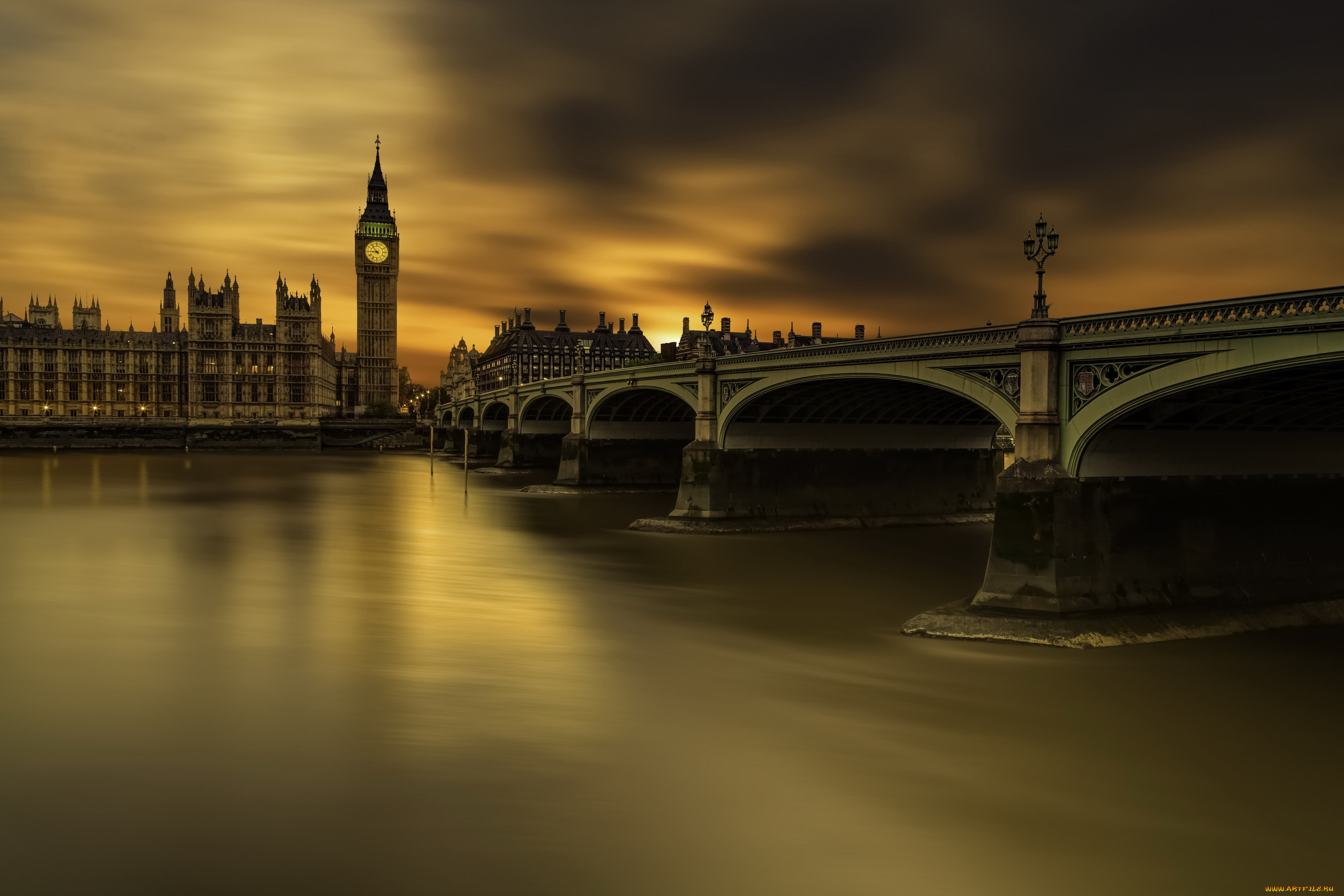 ,  , , westminster, bridge, london, long, exposure